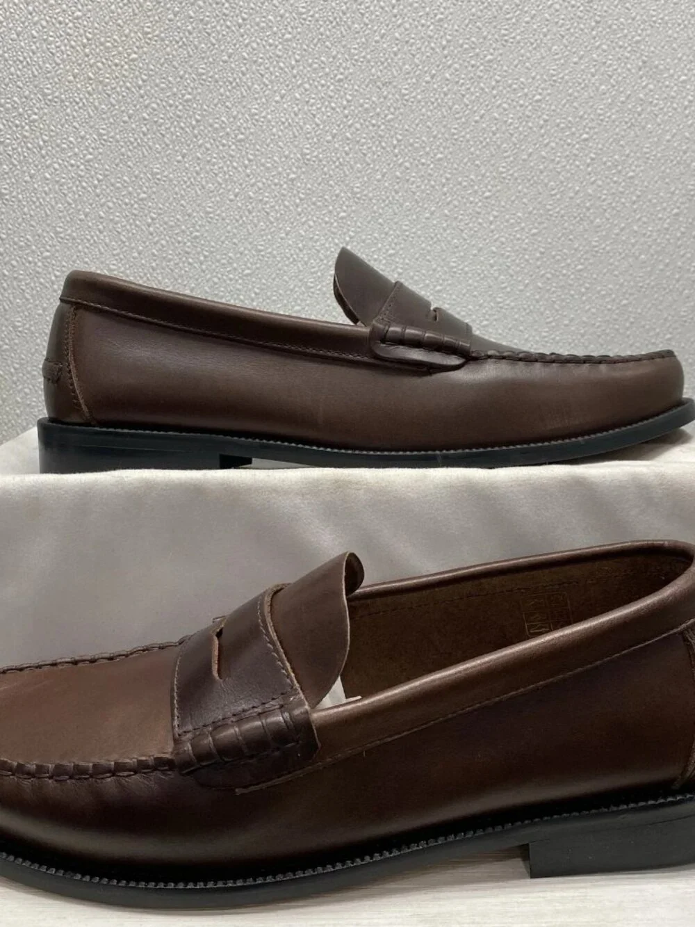 Pompeii Mens Size EU 45 US 10.5 Vega Dark Roast Dark Roast Slip On Loafer